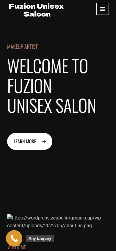 Fuzion Unisex Saloon mobile view